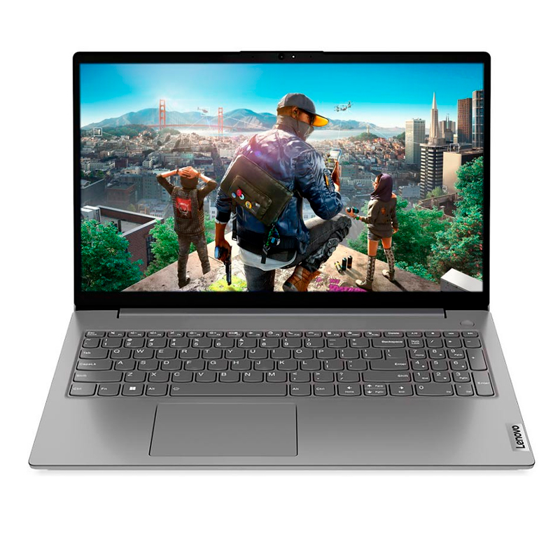 Laptop Lenovo V15 G4 AMN 15.6" · Athlon Silver 7120U · 8 GB RAM · SSD 256 GB · Sin sistema operativo