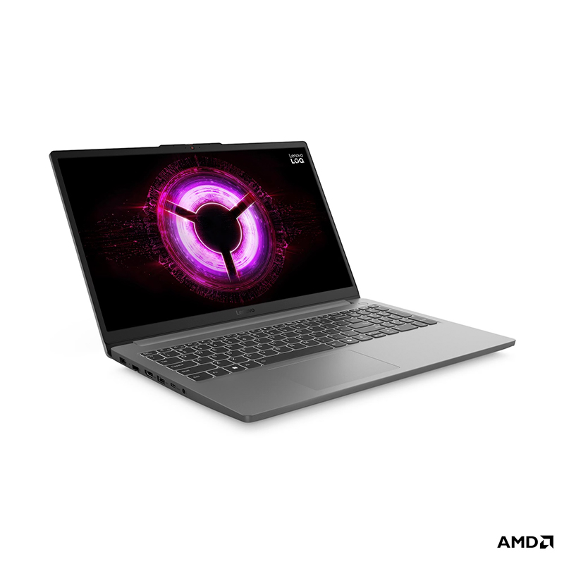 Laptop gamer Lenovo LOQ 15 · Ryzen 7 7735HS · 16 GB RAM · 512 GB · video 6 GB · Sin sistema operativo