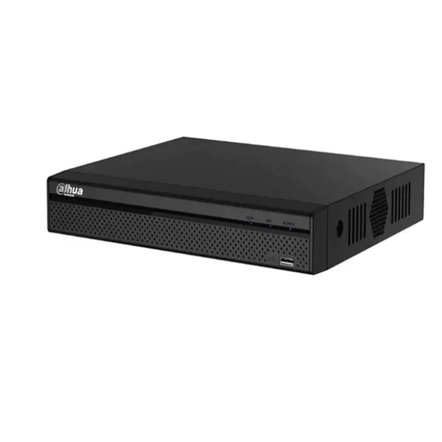 NVR LITE 8CH 8POE COMPACT 1U, 1 HDD (HASTA 8TB), SMART H.265+ (80 MBPS, POE TOTAL 72W)