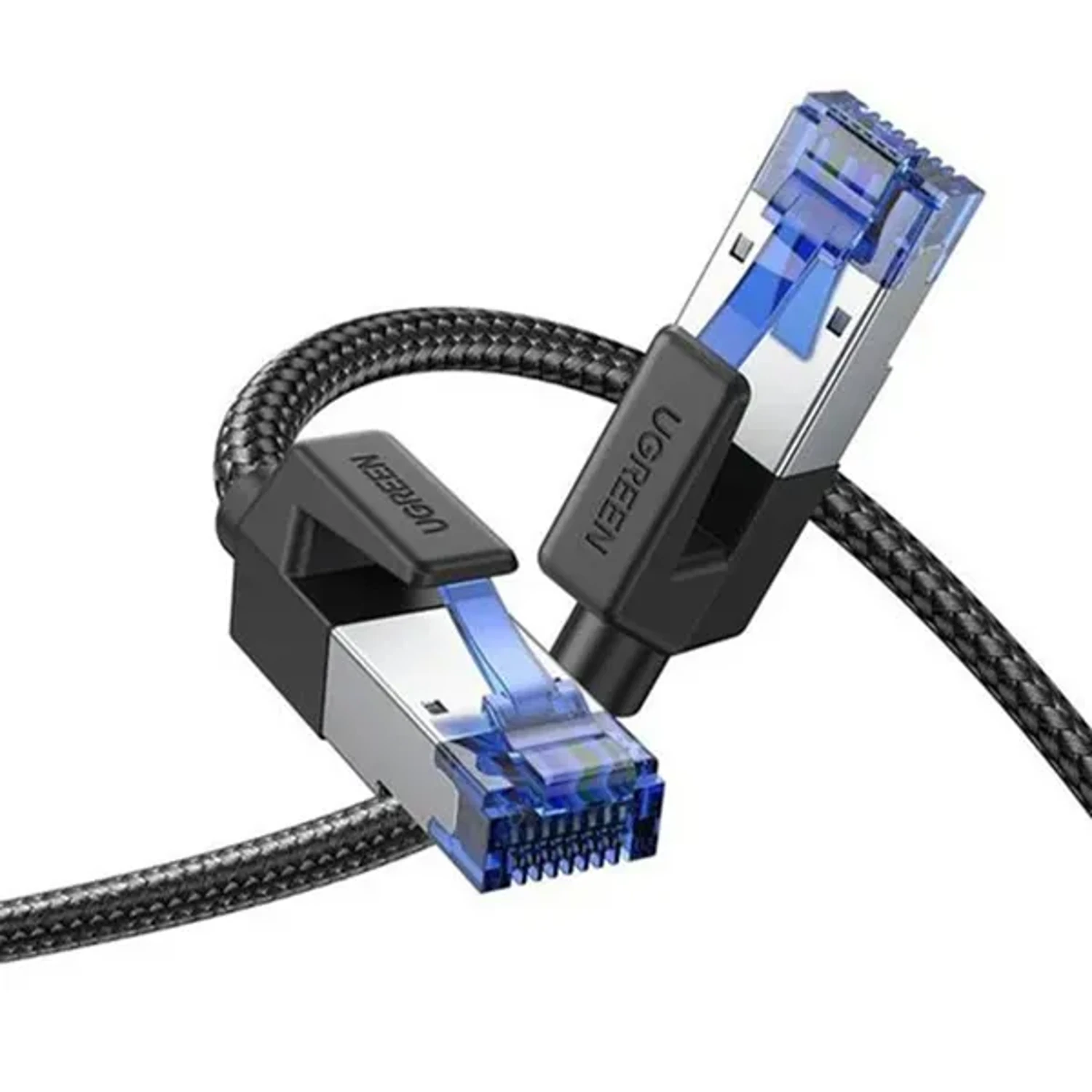 NW153 - CABLE CAT8 - 10 MTS - ETHERNET TRENZADO - COBRE PURO - NEGRO