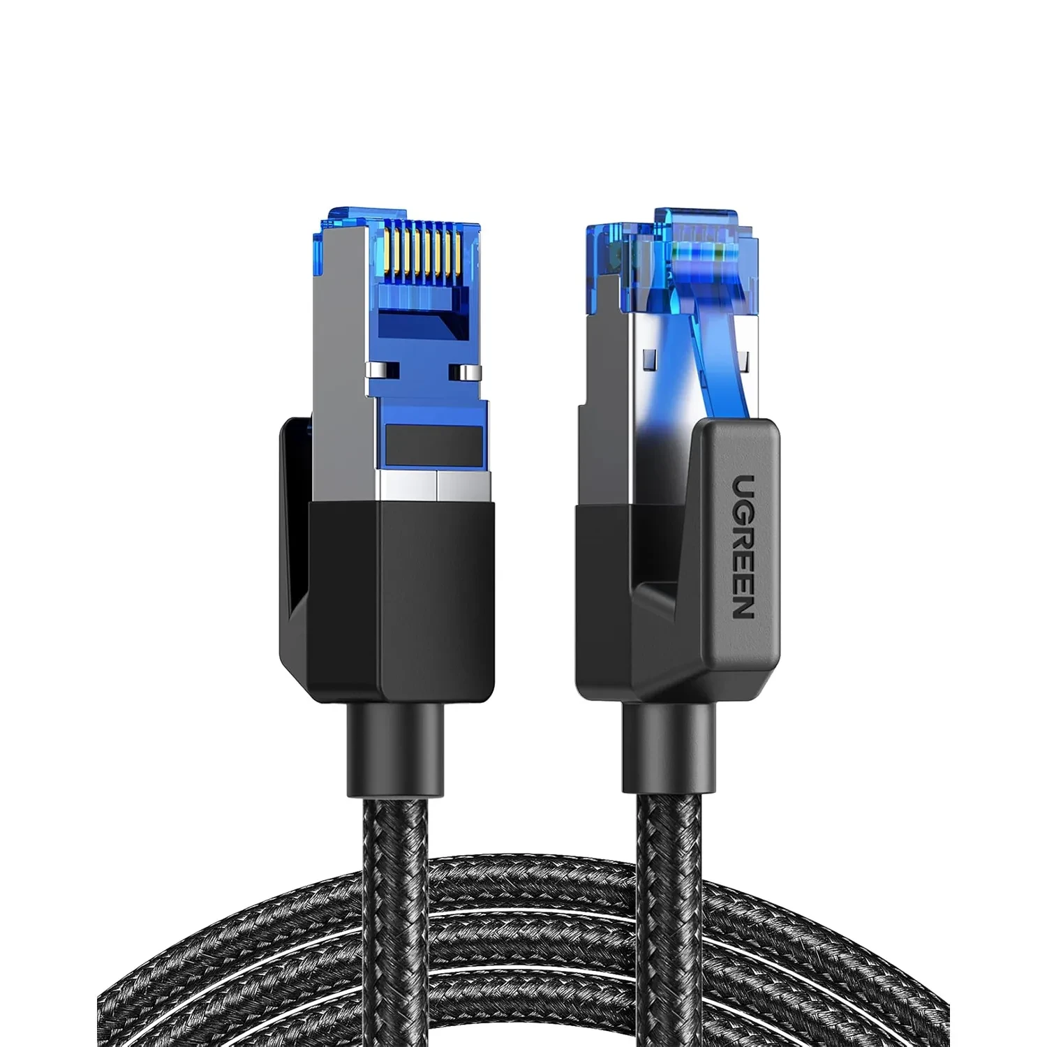NW153 - CABLE CAT8 - 5 MTS - TRENZADO REDONDO BLINDADO - CONECTORES MODULARES