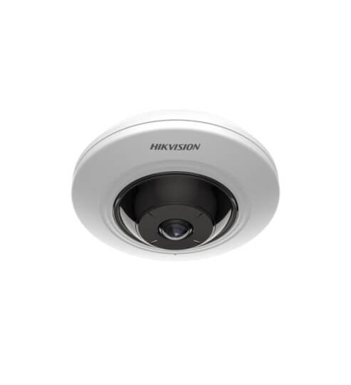 Cámara IP ojo de pez Hikvision DS-2CD2955G0-ISU · 5 MP · 1.05 mm · 180°