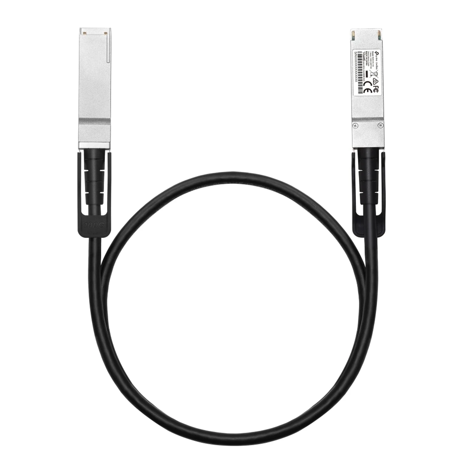 OMADA Cable DAC 100G QSFP28 a QSFP28, 1 metro, Twinax pasivo, para interconexión de switches y servidores de alta velocidad