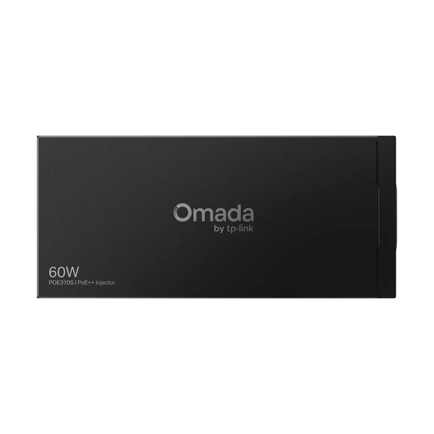 OMADA Inyector PoE++ 10G, 2 puertos RJ45 10Gbps, PoE++ hasta 60W, compatible IEEE 802.3af/at/bt, Plug & Play, carcasa metálica.