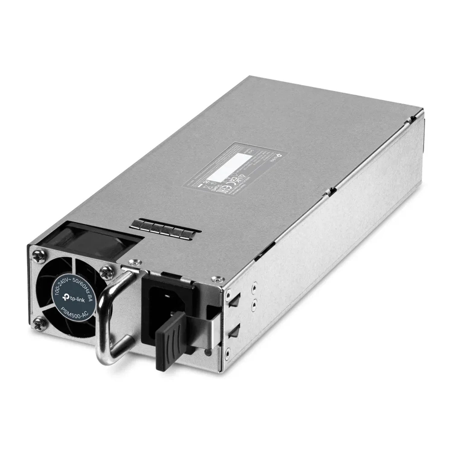 OMADA Módulo de Fuente de Poder AC 500W, salida 53.5V DC, potencia de 500W, hot swappable, protección contra sobrevoltaje y cortocircuito, para switches Omada.