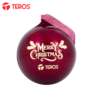 Parlante navideño inalámbrico Teros TE-6018R · 5 W · Bluetooth 5.3 · Rojo