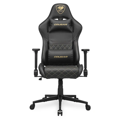 Pack 3 sillas gamer Cougar Armor One V2 · Dorado