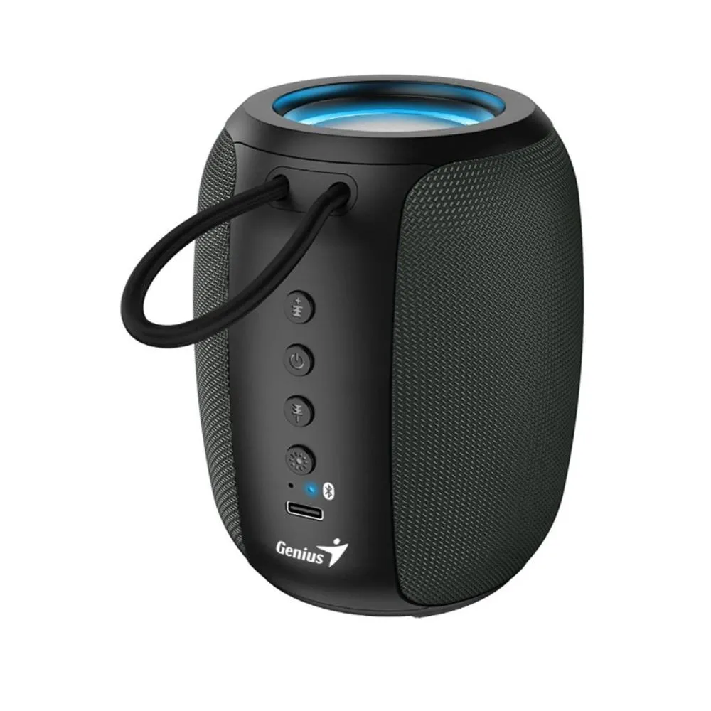 Parlantes Genius SP-915BT Bluetooth 5w 6h MIC AI Copilot RGB · Negro/gris