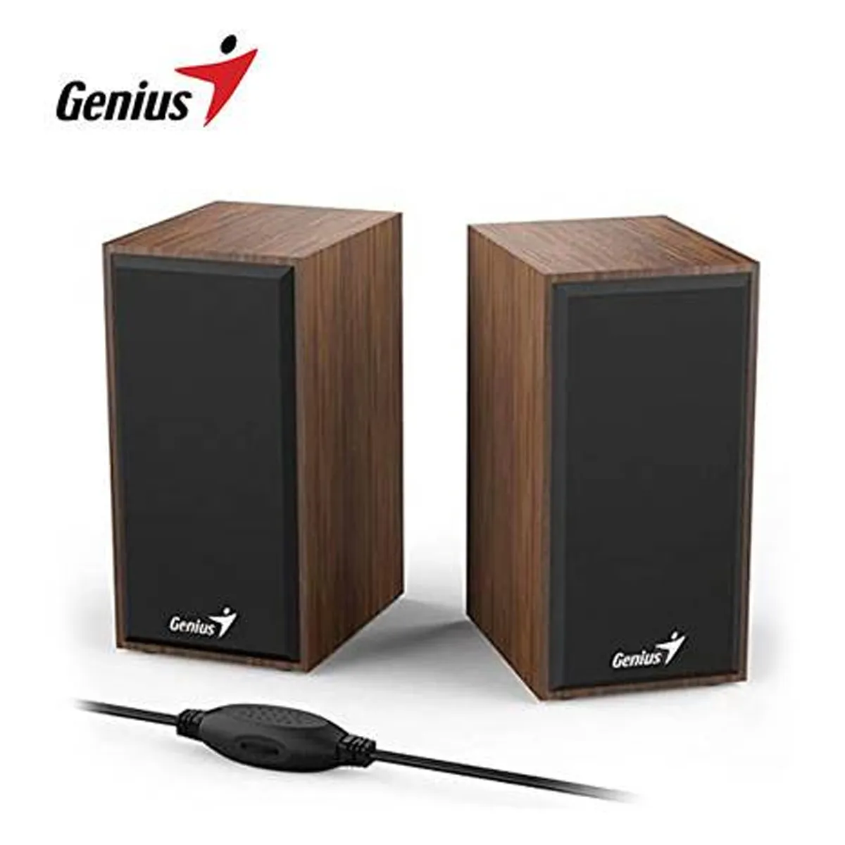 Parlantes Genius SP-HF180 6w USB Power · Madera