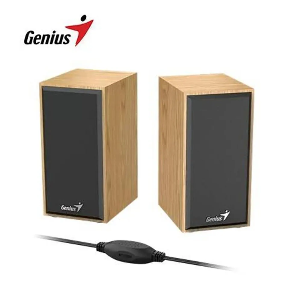 Parlantes Genius SP-HF180 6w USB Power · Pino madera