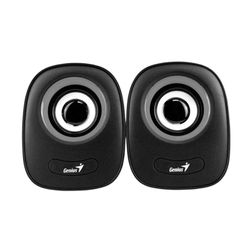 Parlantes Genius SP-Q160 6w USB Power · Hierro gris