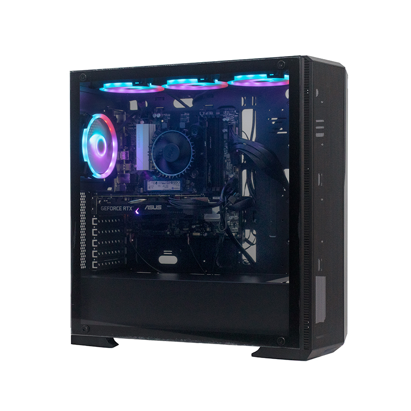 Computadora gamer Teros TE-9002G · Core Ultra 7 265F · 16 GB DDR5 · SSD 1 TB · RTX 5060 Ti 8 GB