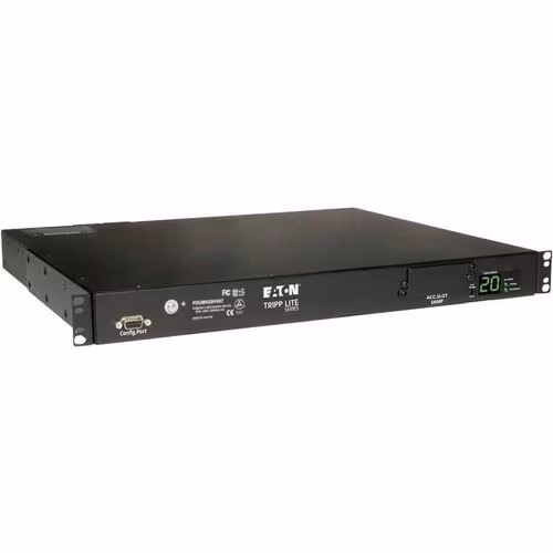 PDU con ATS Tripp Lite PDUMH20HVAT · Medidor digital · 8 C13 y 2 C19