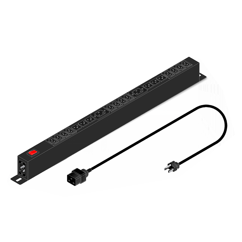 PDU vertical Elise 0U · 20 tomas (6 NEMA, 12 C13, 2 C19) · 15A