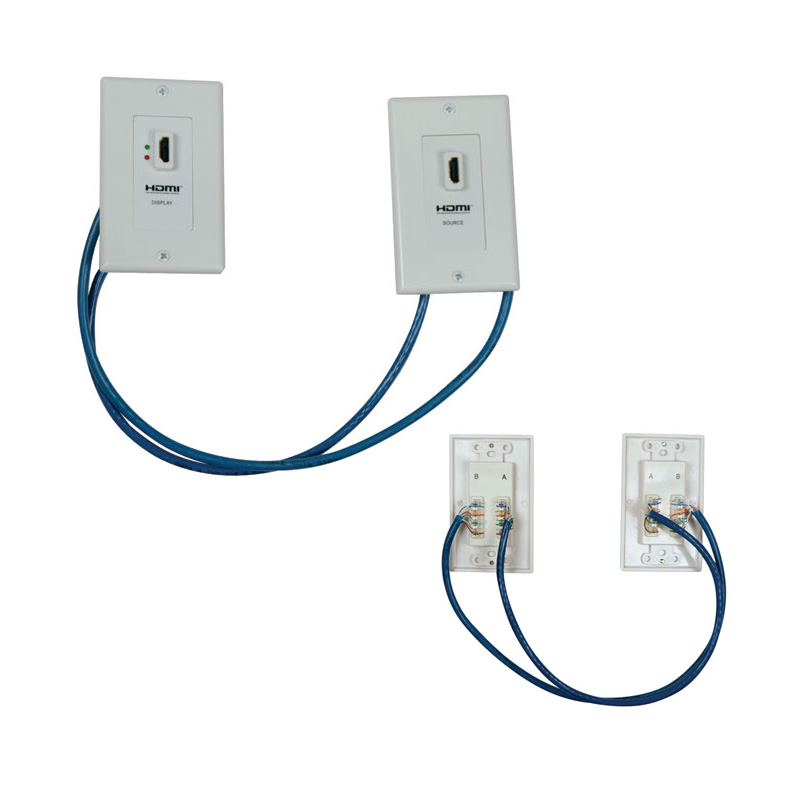 Extensor HDMI Tripp Lite P167-000 por Cat5/Cat6 · Placas de pared