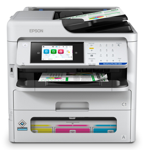 Multifuncional Epson WorkForce Pro EM-C800 · Color · 25 ppm · Fax · USB/WLAN/LAN