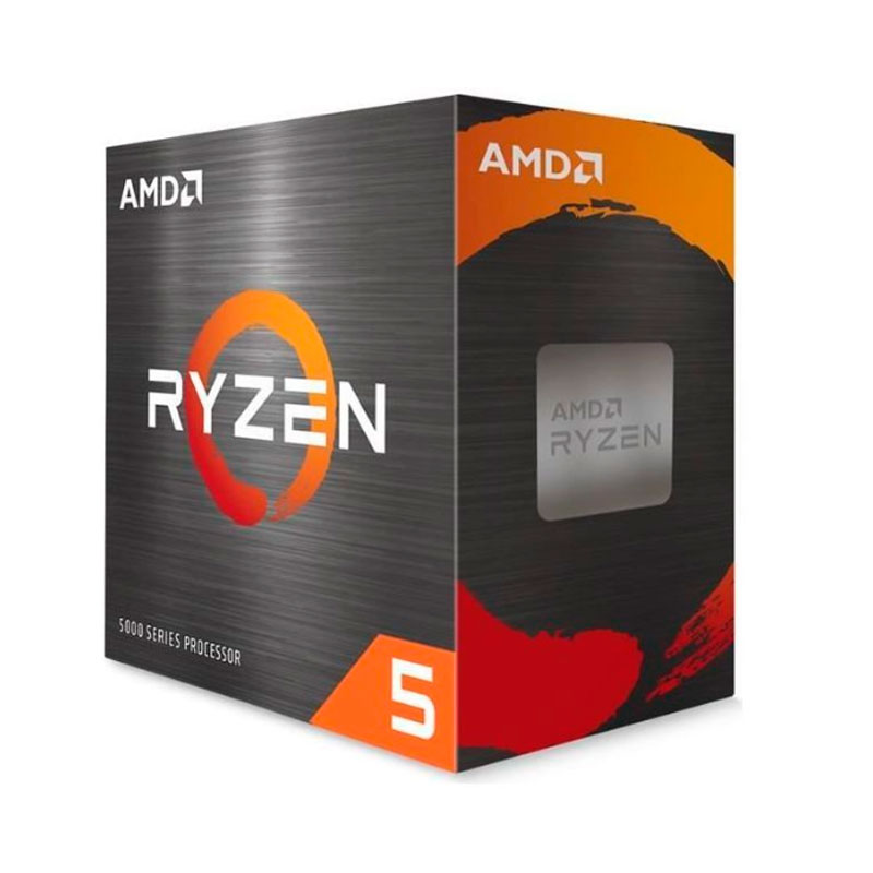 Procesador AMD Ryzen 5 5500 · 3.6/4.2 GHz · 6 núcleos · AM4