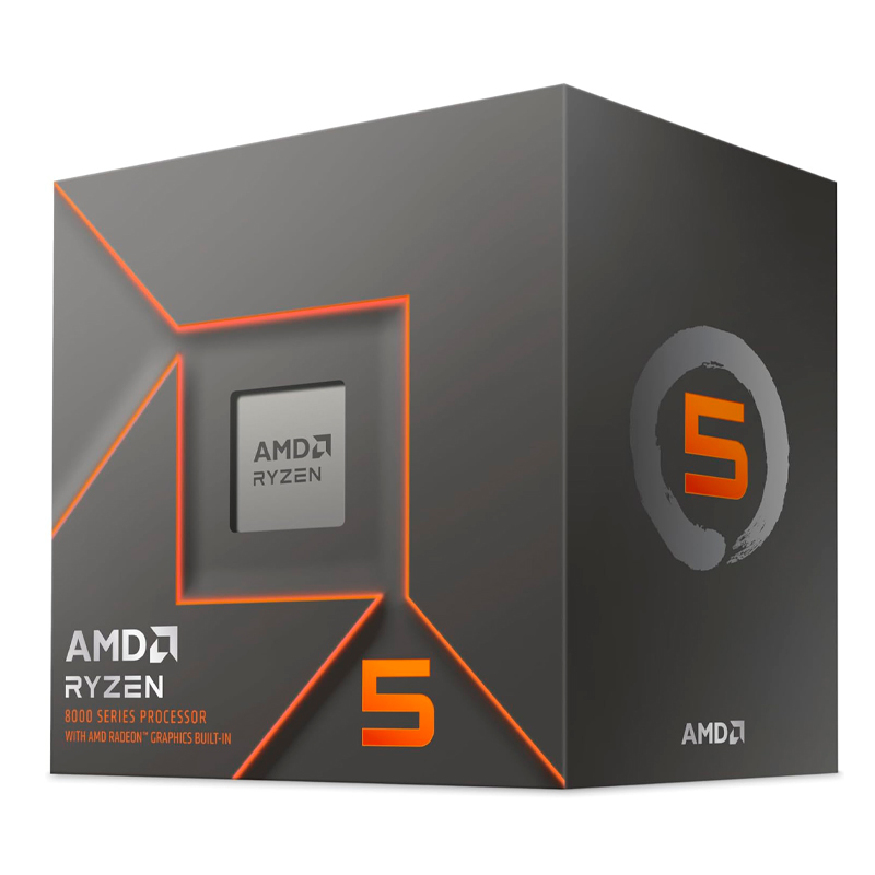 Procesador AMD Ryzen 5 8500G · 3.5/5.0 GHz · 6 núcleos · Radeon Graphics