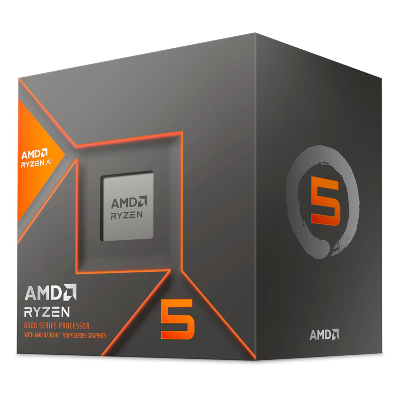 Procesador AMD Ryzen 5 8600G · 4.3/5.0 GHz · 6 núcleos · Radeon Graphics