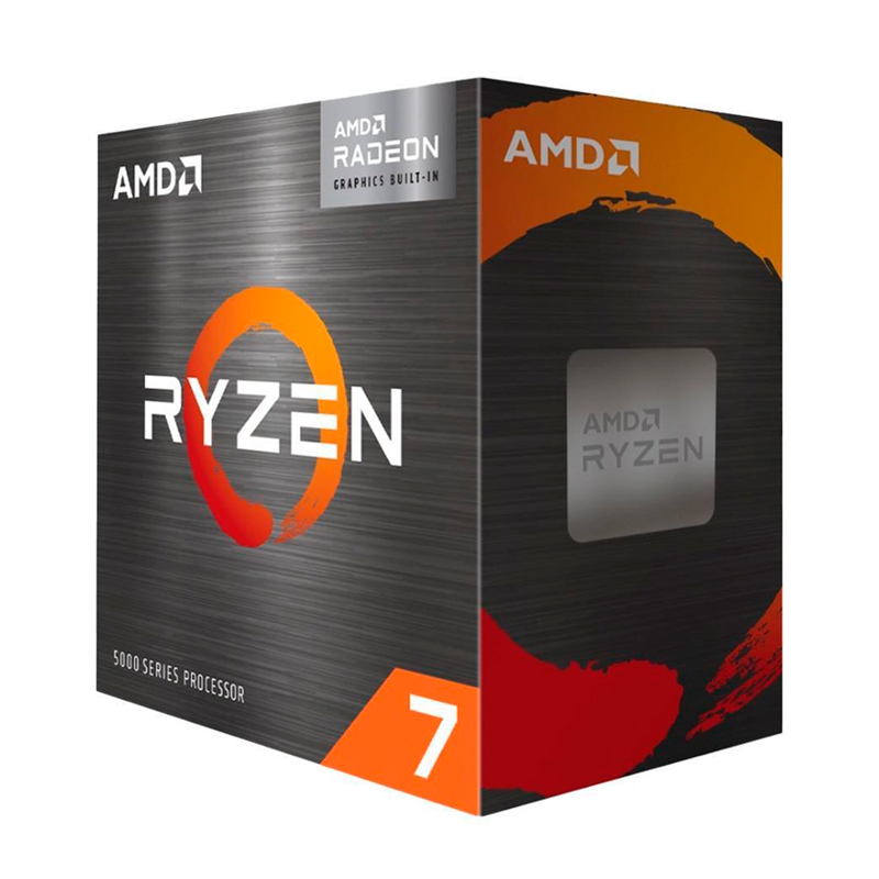 Procesador AMD Ryzen 7 5700 · 3.7/4.6 GHz · 8 núcleos · AM4