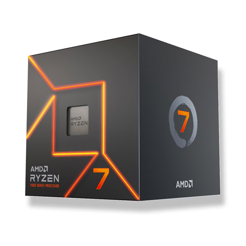 Procesador AMD Ryzen 7 7700 · 3.8/5.3 GHz · 8 núcleos · AM5