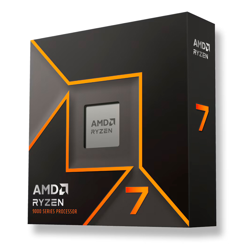 Procesador AMD Ryzen 7 9700X · 3.8/5.5 GHz · 32 MB L3