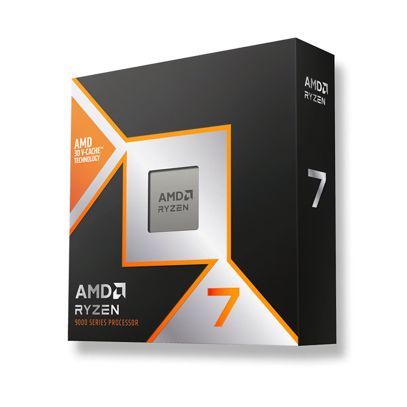 Procesador AMD Ryzen 7 9850X3D · hasta 5.6 GHz · AM5