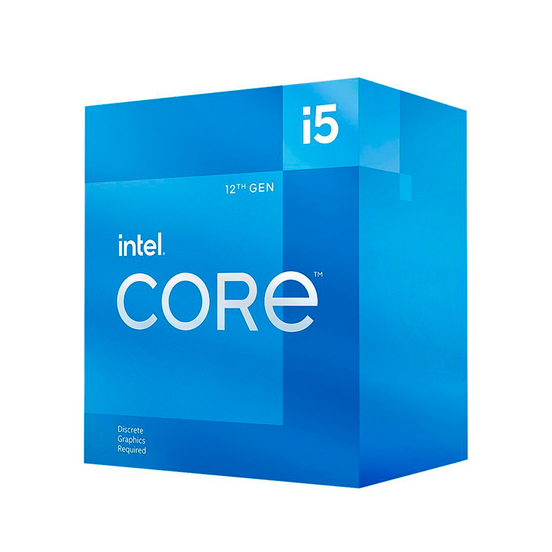 Procesador Intel Core i5-12400F · 2.5/4.4 GHz · 18 MB caché · LGA1700