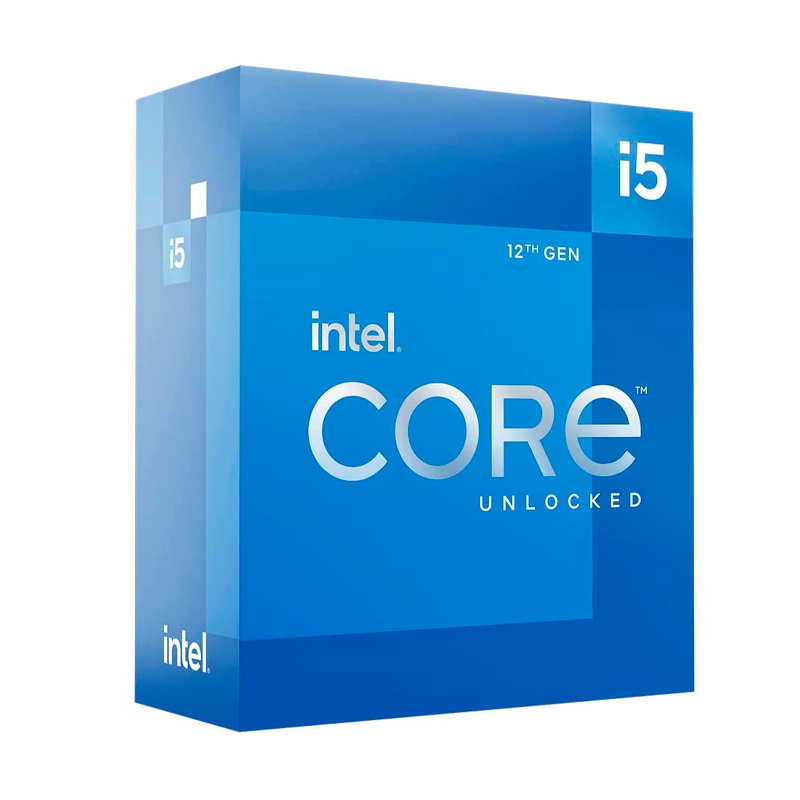 Procesador Intel Core i5-12600KF · 3.7/4.9 GHz · 20 MB caché · LGA1700
