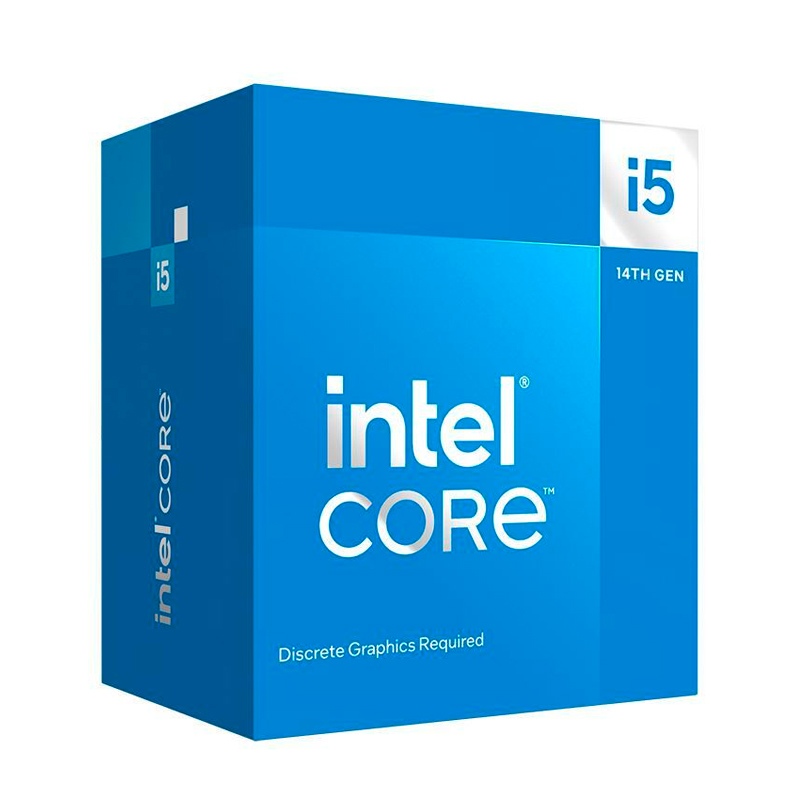 Procesador Intel Core i5-14400F · 2.5/4.7 GHz · 20 MB caché · LGA1700