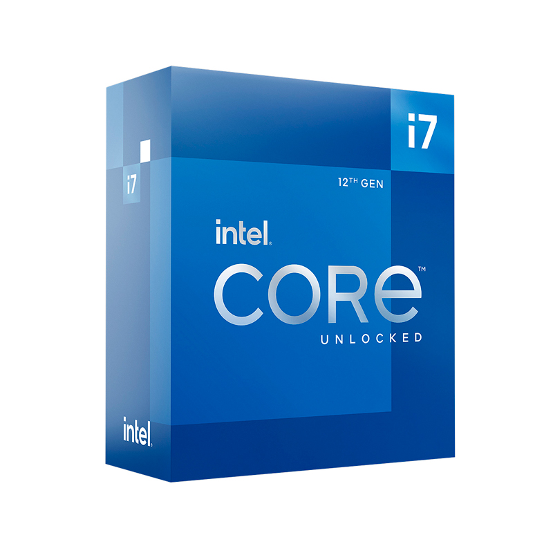 Procesador Intel Core i7-12700KF · 3.6/5.0 GHz · 25 MB caché · LGA1700