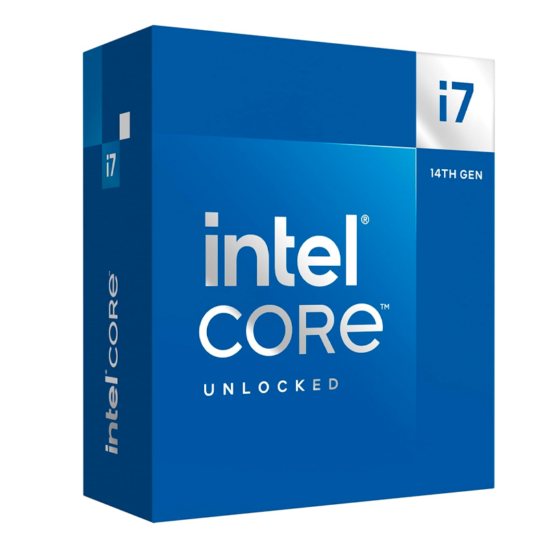 Procesador Intel Core i7-14700K · 3.4/5.6 GHz · 33 MB caché · LGA1700