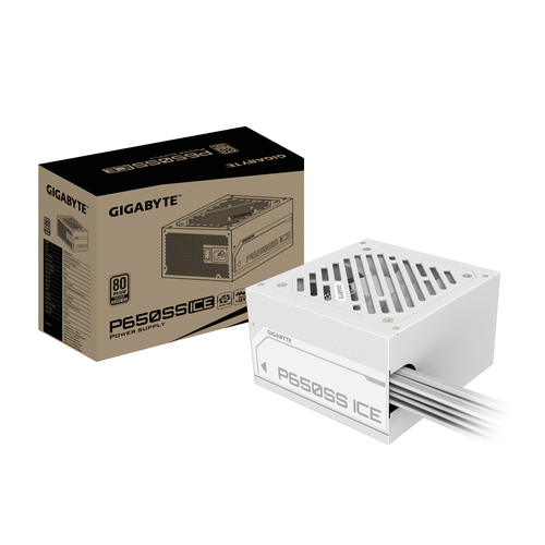 Fuente de poder Gigabyte P650SS Ice · 650W · 80 Plus Silver · ATX