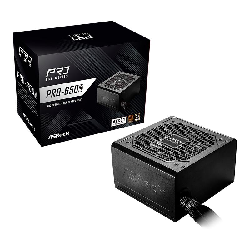 PSU AR PRO-650B 80+B ATX3.1