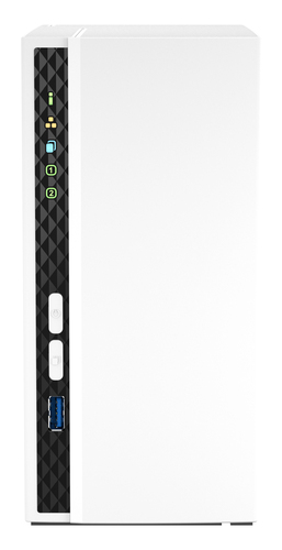 NAS QNAP TS-233 · 2 bahías · ARM Cortex-A55 · 2 GB RAM