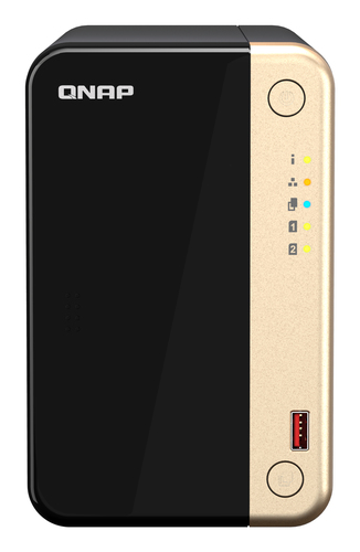 NAS QNAP TS-264 · 2 bahías · Celeron N5095 · 8 GB RAM