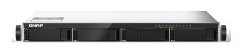 NAS QNAP TS-435XeU · 4 bahías · Cortex-A72 · 4 GB DDR4 · Rack