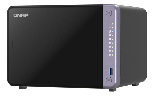 NAS QNAP TS-632X · 6 bahías · ARM AL524 · 4 GB RAM · 10GbE