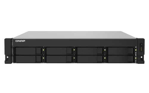 NAS QNAP TS-832PXU-RP · 8 bahías · ARM Cortex-A57 · 4 GB DDR4 · Rack
