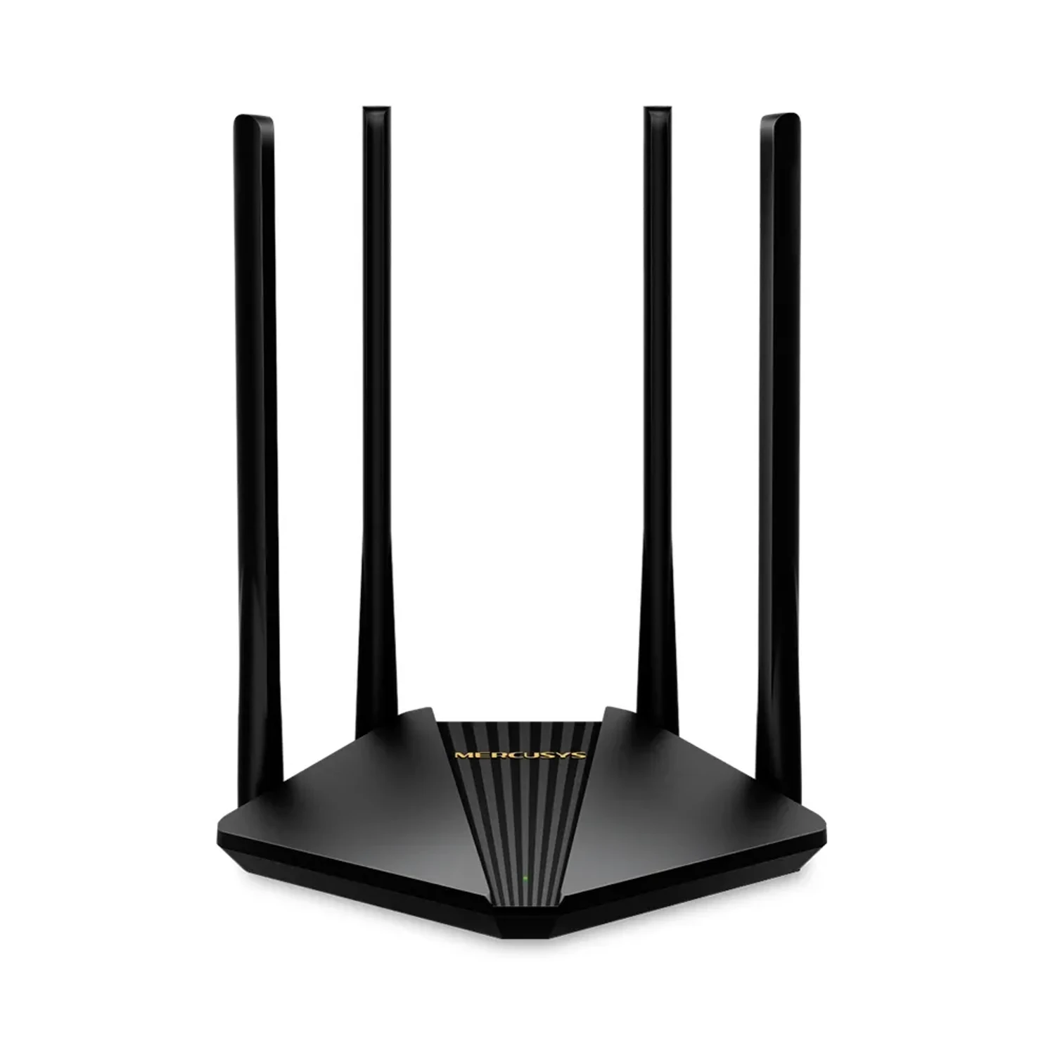 Router MERCUSYS WiFi 5 AC1200 dual band (5GHz/2.4GHz), hasta 1200Mbps, 4 antenas, 1 puerto WAN + 2 LAN Gigabit, MU-MIMO, Beamforming.