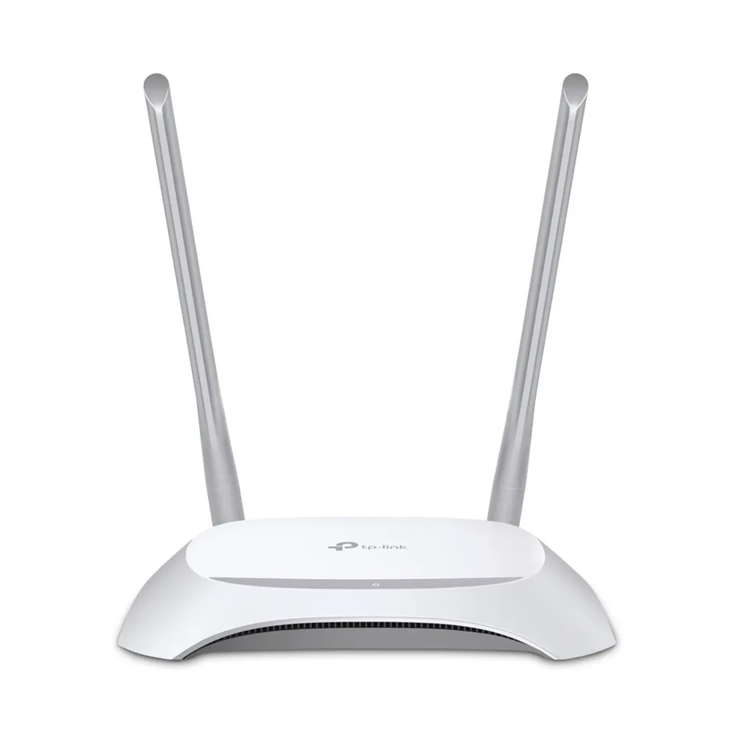 Router TP-LINK WiFi 4 N300 single band (2.4GHz), hasta 300Mbps, 2 antenas externas, 1 puerto WAN + 4 LAN Fast Ethernet, modo router/AP/repetidor, WPA/WPA2.