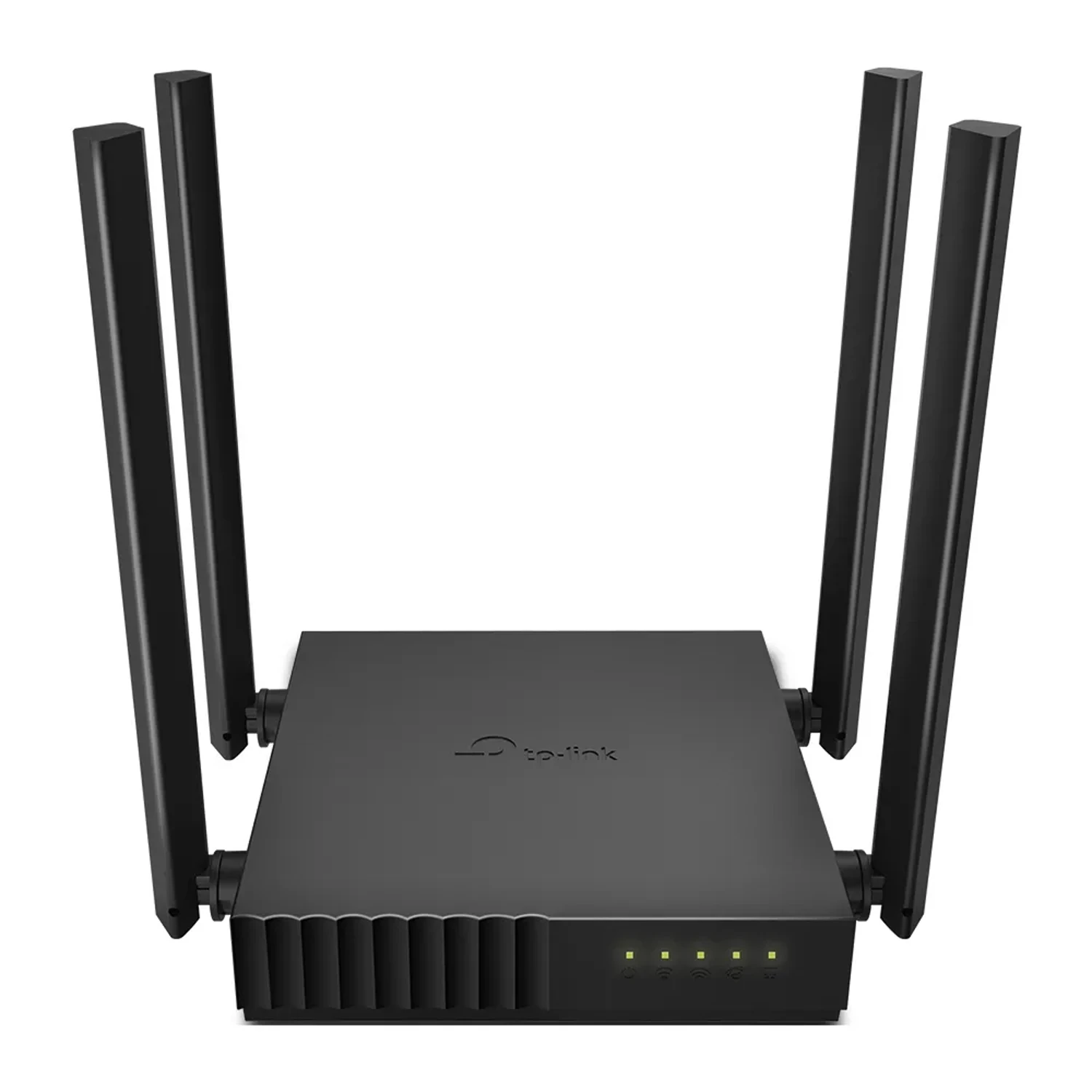 Router TP-LINK WiFi 5 AC1200 dual band (5GHz/2.4GHz), hasta 1200Mbps, 4 antenas, 1 puerto WAN + 4 LAN Fast, MU-MIMO, Beamforming.