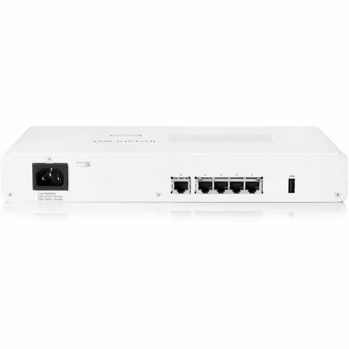 Gateway seguro HPE Aruba · 5 puertos SmartRate
