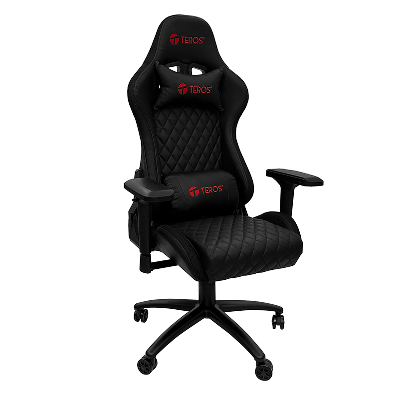 Silla gamer Teros TE-8121N · Negro
