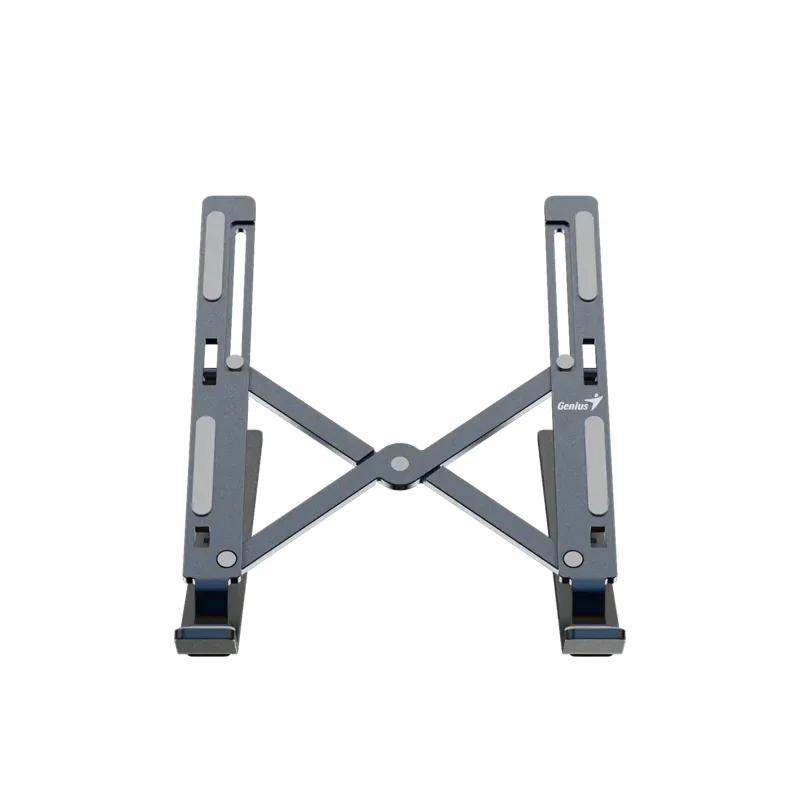 Soporte para laptop y tablet Genius P/Notebook-tablet G-stand M250 aluminio hasta 17" plegable 7 niveles · Negro