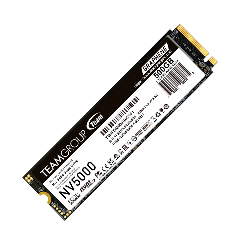 SSD Teamgroup NV5000 · 500 GB · M.2 · NVMe PCIe 4.0