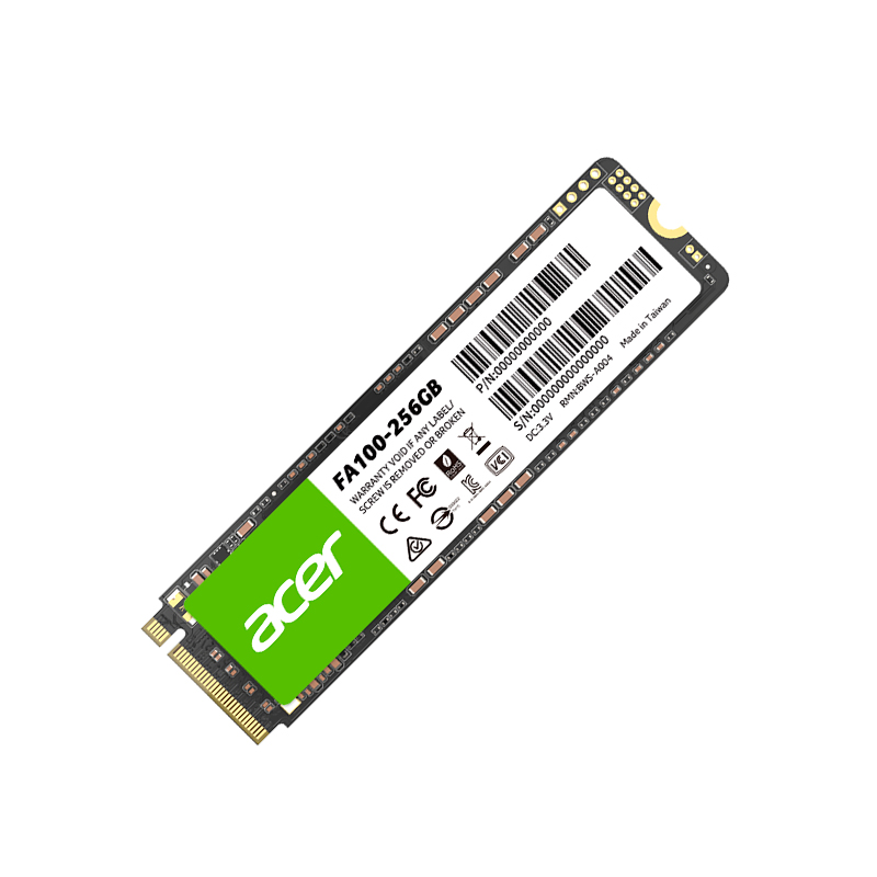 SSD Acer FA100 · 256 GB · M.2 NVMe PCIe