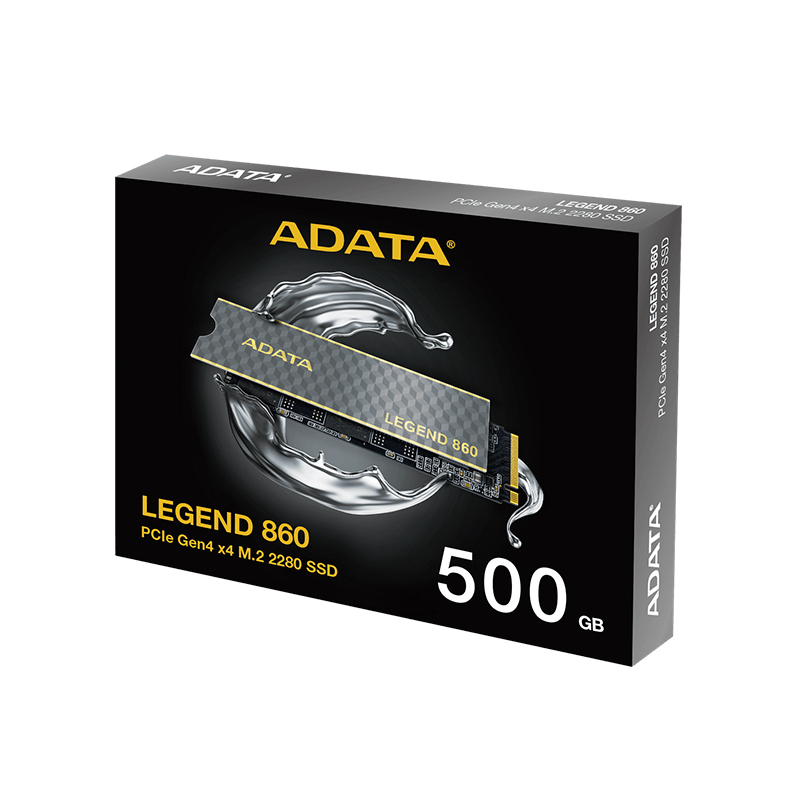 SSD ADATA Legend 860 · M.2 2280 · NVMe PCIe Gen4 x4
