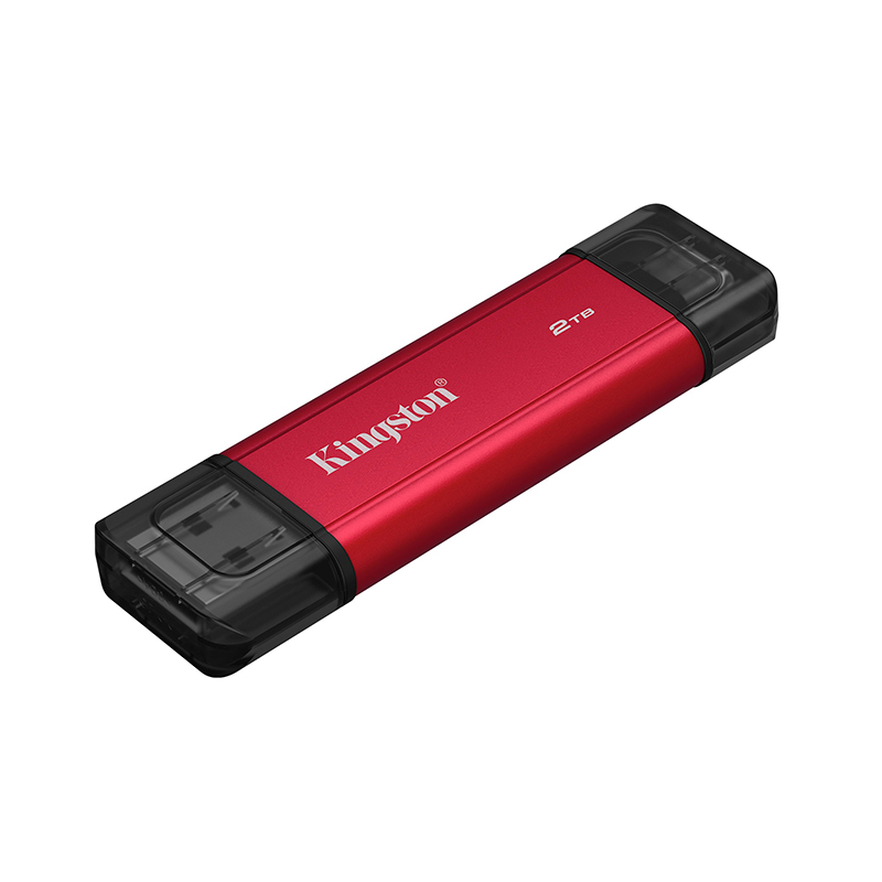 SSD externo Kingston Dual Portable · 2 TB · USB-A/USB-C · USB 3.2 Gen 2