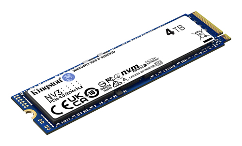 SSD Kingston NV3 · 4000 GB · M.2 · NVMe PCIe 4.0